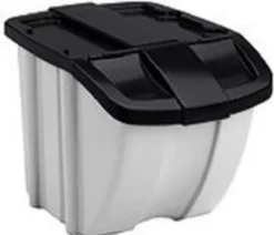 Suncast Bh188810 18 Gallon Stackable Storage Bin (Pack of 4)