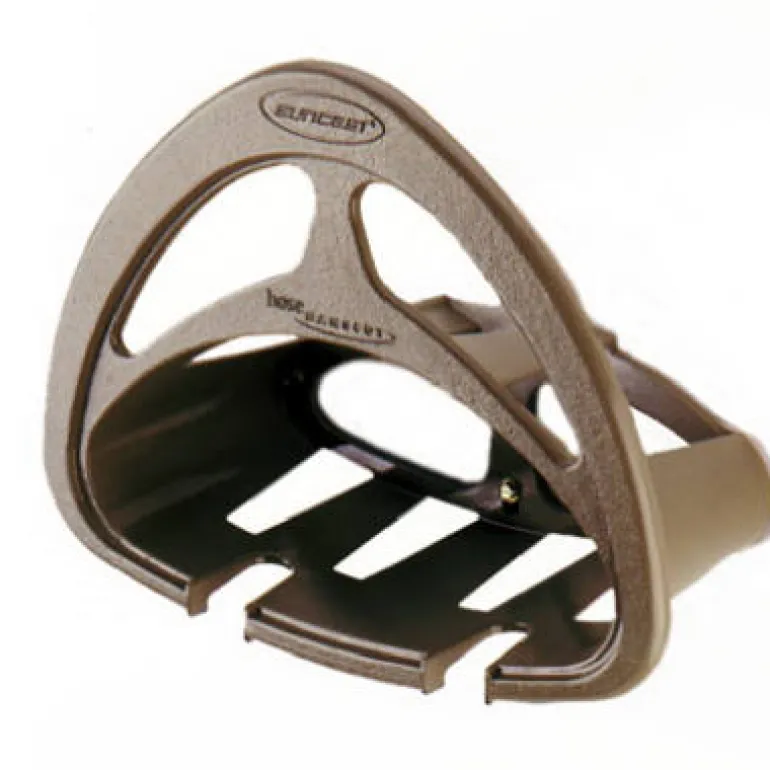 Suncast Hose Hangout Beige Resin Wall Mounted Hose Holder 150 ft. Capacity