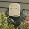 Suncast Hose Hangout Taupe Resin Wall Mounted Hose Hanger 150 ft. Capacity