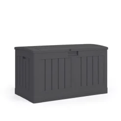Suncast Peppercorn Plastic 50 gal. Capacity Deck Box 37 W x 22 D in.