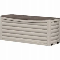 Suncast Resin 103 gal. Capacity Portable Deck Box 24 H x 56-1/2 W x 21 D in.