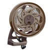 Suncast Side Tracker Brown Resin Wall Mounted Hideaway Hose Reel 125 ft. Capacity
