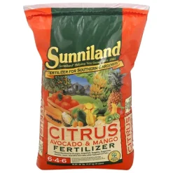 Sunniland Citrus Organic 6-4-6 NPK Fertilizer 20 lbs. for Avocado and Mango