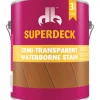 Superdeck Semi-Transparent Tintable Tint Base Acrylic Waterborne Stain 1 gal (Pack of 4)