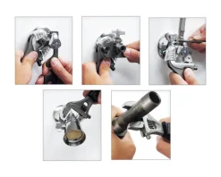 Superior Tool Pipe Wrench Red 1 pc