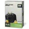 Sure Strength 39 gal Lawn & Leaf Bags Drawstring 32 pk
