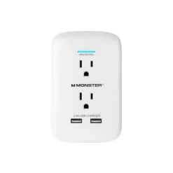 SURG TAP 2OUT 2 USB WHT