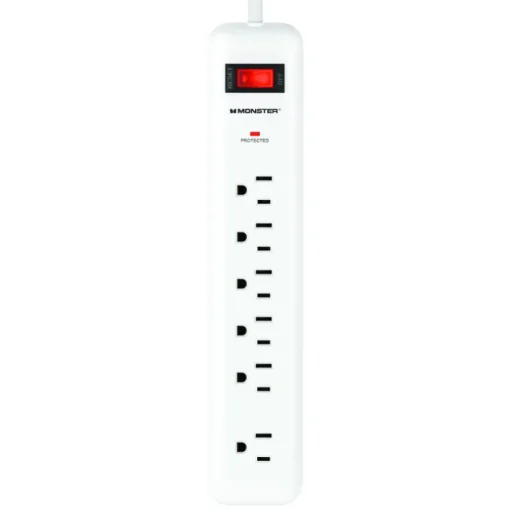 SURGE STRIP 6OUTLT 8'WHT