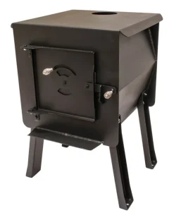 Survivor Black Bear 10000 BTU 224 sq. ft. Wood Stove