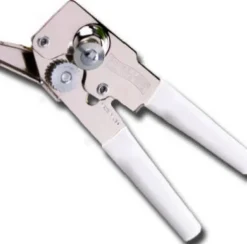 Swing-A-Way White Steel Manual Wall Mount Can Opener