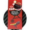TableCraft BBQ Gray Cast Iron Steak Weight w/Handle