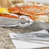 TableCraft Silver Steel/Zinc Lobster Crack and Fork Set