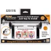 TAP BRACKET As Seen On TV Black Steel Curtain Bracket 30 lb.