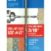 Tapcon 5/32 in. X 4-1/2 in. L Carbide Tipped Concrete Drill Bit Straight Shank 1 pc