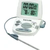 Taylor Instant Read Digital Probe Thermometer w/ Alarm & Timer