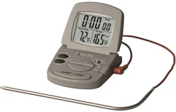 Taylor Instant Read Digital Probe Thermometer w/ Alarm & Timer