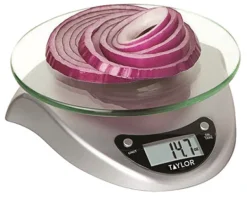 Taylor Silver Digital Food Scale 11 lb