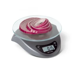 Taylor Silver Digital Food Scale 11 lb