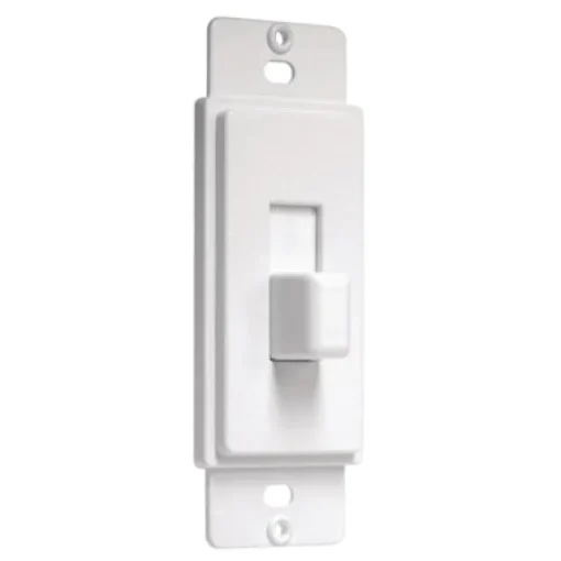 TayMac Masque 5000 White 1 gang Plastic Toggle Adapter Plate 1 pk