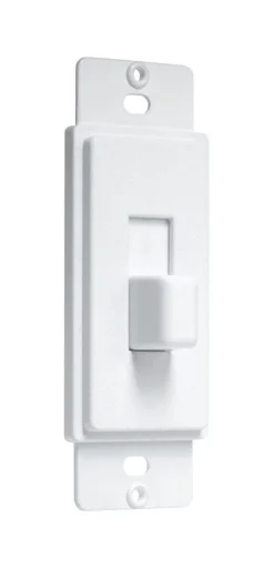 TayMac Masque 5000 White 1 gang Plastic Toggle Adapter Plate 1 pk