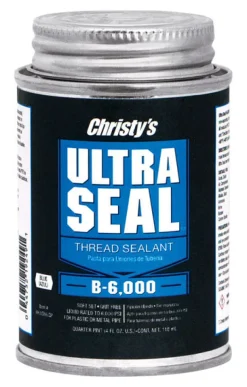T-Christy Ultra Seal Blue Thread Sealant for CPVC/PVC 4 oz.