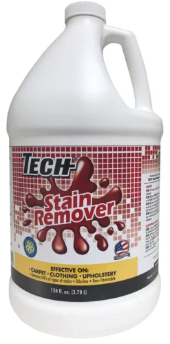 Tech No Scent Stain Remover 128 oz. Liquid (Pack of 4)