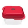 T-Fal Thermoseal Red/Clear Plastic Container 26.4 oz