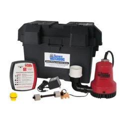 The Basement Watchdog 1/4 HP 2,000 gph Thermoplastic Dual Reed Switch Battery Backup Sump Pump