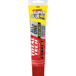 The Original Super Glue Corporation Total Tech Construction Adhesive Sealant 4.2 oz.