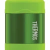 Thermos Funtainer Lime Green Stainless Steel BPA-Free Round Vacuum Insulated Food Jar 10 oz.