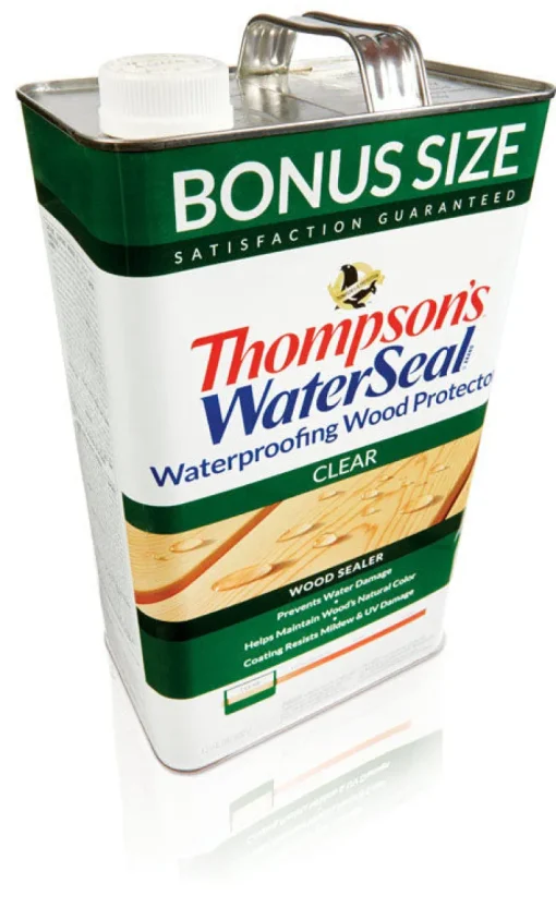 Thompson's Waterseal Clear Oil-Based Low VOC Waterproofer Wood Protector 1.2 gal. (Pack of 4)