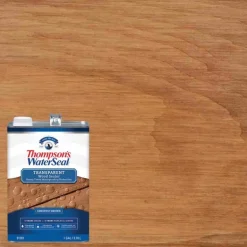 Thompson's WaterSeal Transparent Chestnut Brown Waterproofing Wood Stain and Sealer 1 gal