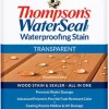 Thompson's WaterSeal Transparent Natural Cedar Waterproofing Wood Stain and Sealer 1 gal