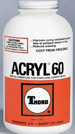 Thoro Acrylic Polymer Emulsion Water-Based Bonding & Modifiying Admixture Liquid