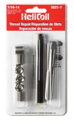 Thread Repair Kit, 7/16-14