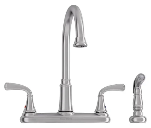 Tinley High Arc Kitchen Faucet With Spray, Dual-Control, Stainless Steel