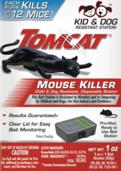 Tomcat Bait Station Blocks For Mice 1 pk