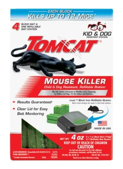 Tomcat Bait Station Blocks For Mice 1 pk