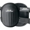 Tommy Co Gel Black Non-Marring Breathable Adjustable Knee Pads 6 L x 3.5 W in. (Pack of 4)