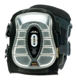 Tommyco GELite 6 in. L x 3.5 in. W Gel Knee Pads Black Non-Marring Breathable (Pack of 4)