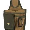 Tommyco Pocket Gear Gardener 4 pocket Polyester Fabric Accessory Pouch 6.5 in. L x 12.5 in. H Brown (Pack of 6)