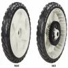 Toro 2 in. W X 8 in. D Plastic Lawn Mower Replacement Wheel