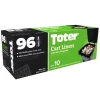 Toter 96 gal Cart Liner Quick Tie 10 pk