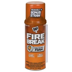 Touch 'n Foam Fire Break Orange Polyurethane Foam Sealant 12 oz