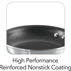 Tramontina Aluminum Fry Pan 8 in. Silver