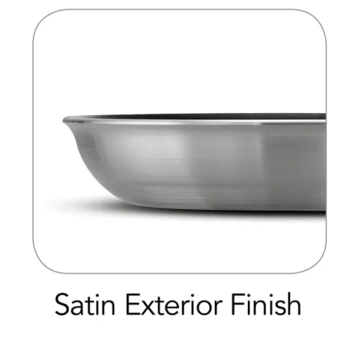Tramontina Aluminum Fry Pan 10 in. Silver
