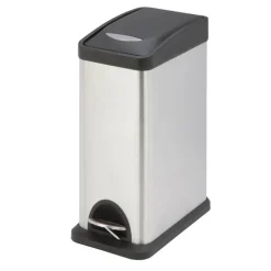 TRASH CAN RECT SS 2.1GAL