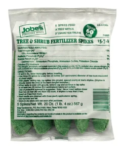 Tree & Shrub Spikes, 15-3-3, 5-Pk.