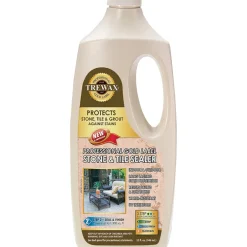 Trewax Clear Acrylic Urethane Interior/Exterior Low Odor Stone and Tile Sealer Finish 32 oz.