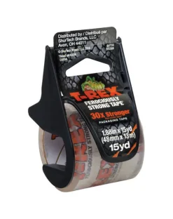 T-Rex 1.88 in. W x 15 yd. L Packaging Tape Clear (Pack of 6)